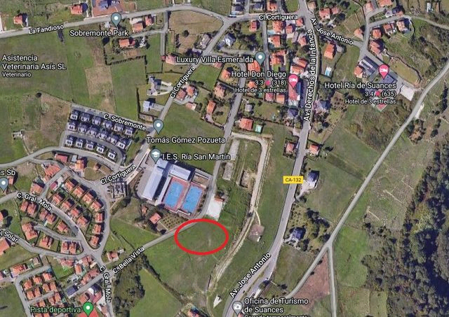 Suelo urbano residencial en Suances